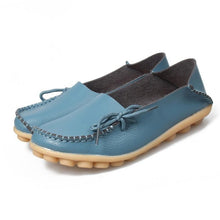 Load image into Gallery viewer, Women&#39;s Leather Loafers Moccasins
