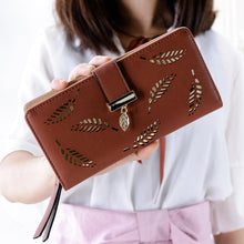 Load image into Gallery viewer, WOMEN'S WALLET WITH CUT-OUT DESIGN
