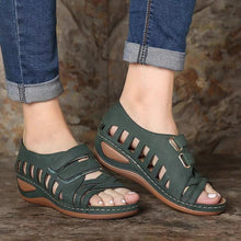 Load image into Gallery viewer, Woman Summer Velcro Sandals
