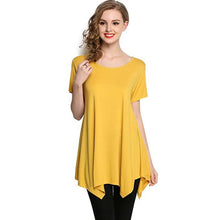 Load image into Gallery viewer, Loose fit comfortable panel T-shirt
