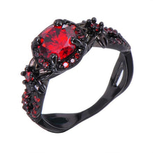 Load image into Gallery viewer, Vintage Black Sapphire Ring
