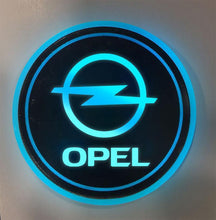 Load image into Gallery viewer, 7 Colors Led Changing USB Charging Car Logo Cup Lights up Holder
