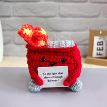 Load image into Gallery viewer, 💖Crochet Dumpster Fire
