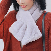 Load image into Gallery viewer, Faux Fur Crossover Scarf
