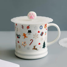 Load image into Gallery viewer, Cartoon Silicone Dustproof Cup Cover

