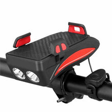 Load image into Gallery viewer, Mobile Phone Bracket with Bicycle Lights
