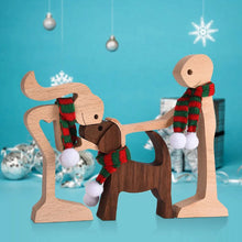 Load image into Gallery viewer, Gift For Pet Lovers - Wood Sculpture Table Ornaments - The Love Between You And Your Fur-Friend
