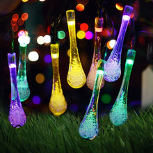 Load image into Gallery viewer, Water Drop Solar Lights
