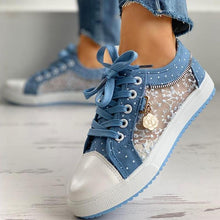Load image into Gallery viewer, Summer Hollow Canvas Shoes
