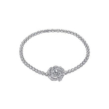 Load image into Gallery viewer, Rose Rhinestone Bracelet and Necklace
