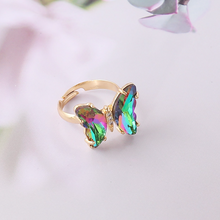 Load image into Gallery viewer, Gradient Butterfly Ring
