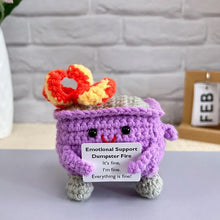 Load image into Gallery viewer, 💖Crochet Dumpster Fire
