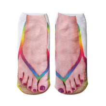 Load image into Gallery viewer, Manicure Print Socks
