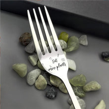 Load image into Gallery viewer, Engraved Fork - Best Funny Gift For Loved One
