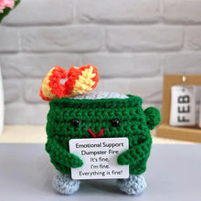 Load image into Gallery viewer, 💖Crochet Dumpster Fire
