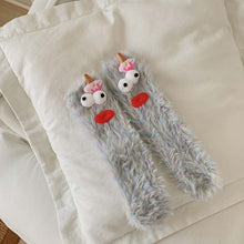 Load image into Gallery viewer, Warm Cozy Fluffy Cartoon Monster Socks
