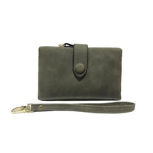 Load image into Gallery viewer, Small Leather Trifold Wallets For Women
