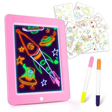Load image into Gallery viewer, 3D LED Luminous Magic Drawing Pad Toys

