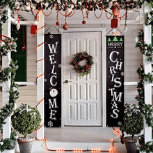 Load image into Gallery viewer, Christmas curtain couplet

