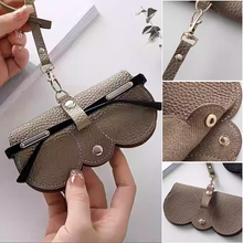 Load image into Gallery viewer, Soft Leather Sunglasses Bag

