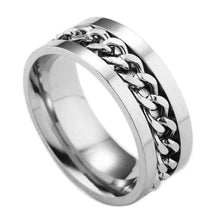 Load image into Gallery viewer, Titanium Steel Rotatable Chain Ring
