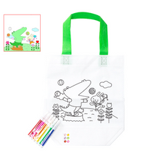 Load image into Gallery viewer, DIY Painting Non-Woven Bag for Children
