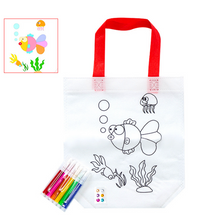 Load image into Gallery viewer, DIY Painting Non-Woven Bag for Children
