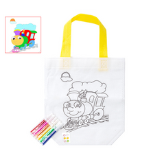 Load image into Gallery viewer, DIY Painting Non-Woven Bag for Children
