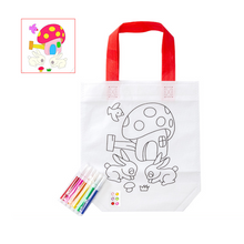 Load image into Gallery viewer, DIY Painting Non-Woven Bag for Children
