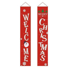 Load image into Gallery viewer, Christmas curtain couplet
