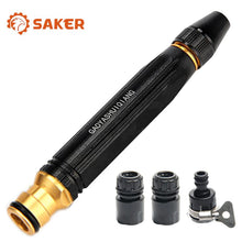 Load image into Gallery viewer, Saker Heavy Duty Adjustable Twist Hose Nozzle Jet Sweeper Nozzle
