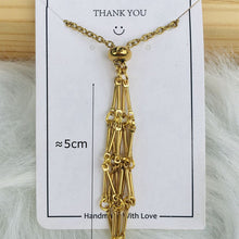 Load image into Gallery viewer, Crystal Stone Holder Necklace
