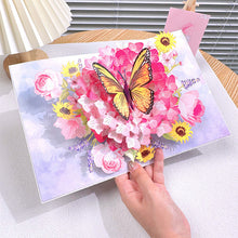 Load image into Gallery viewer, 3D Handmade Flower Greeting Card
