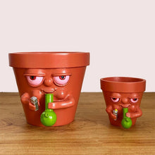 Load image into Gallery viewer, Pot Smoking Potted Planter
