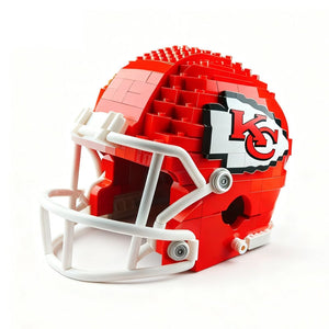NFL Construction Helmet Building Blocks