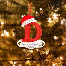 Load image into Gallery viewer, Personalized Christmas 24 Letter Ornaments
