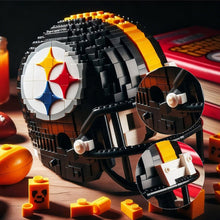 Load image into Gallery viewer, NFL Construction Helmet Building Blocks
