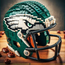 Load image into Gallery viewer, NFL Construction Helmet Building Blocks
