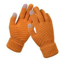 Load image into Gallery viewer, Jacquard Thick Touch Screen Gloves
