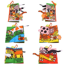 Load image into Gallery viewer, Early Education 3D Cloth Book
