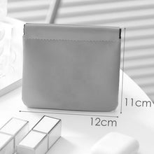 Load image into Gallery viewer, PU Leather Pocket Cosmetic Bag
