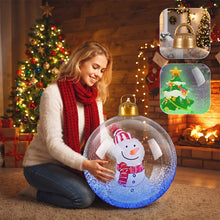 Load image into Gallery viewer, Christmas Transparent Double-Layer Balloon
