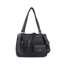 Load image into Gallery viewer, Multifunctional Crossbody Bag Three Compartments Handbag
