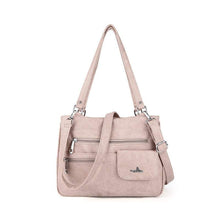 Load image into Gallery viewer, Multifunctional Crossbody Bag Three Compartments Handbag
