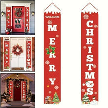 Load image into Gallery viewer, Christmas curtain couplet
