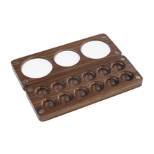 Load image into Gallery viewer, Portable Walnut Watercolor Palette
