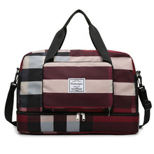 Load image into Gallery viewer, Foldable Dry/Wet Separation Travel Bag
