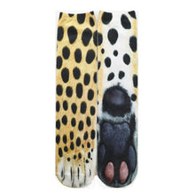 Load image into Gallery viewer, 3D Print Novelty Animal Paw Socks
