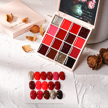 Load image into Gallery viewer, New Model 16 Colors Solid Nail Polish Platter
