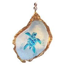 Load image into Gallery viewer, Oyster Shell Art Ornament
